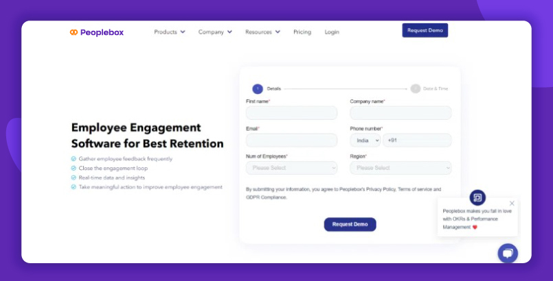 Peoplebox - Employee Engagement Software