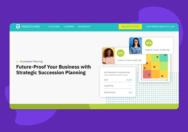 TalentGuard succession planning software