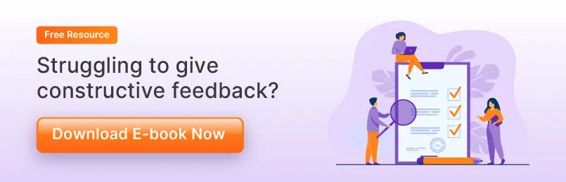 Download our Ebook on how to give feedback