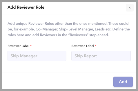 Adding reviewers in Peoplebox