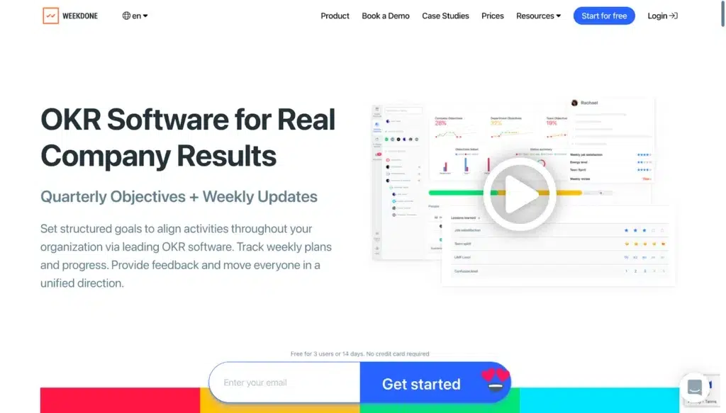 Weekdone Okr Software