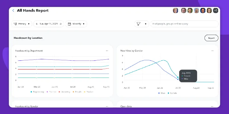 ChartHop people analytics tool