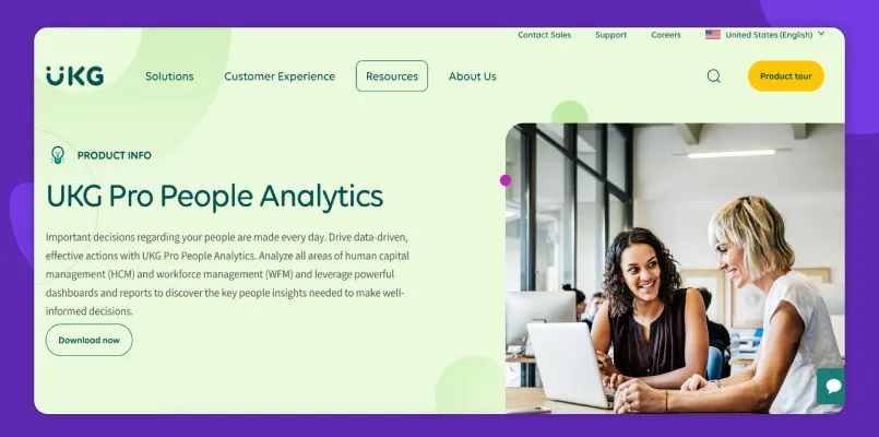 UKG Pro people analytics tool