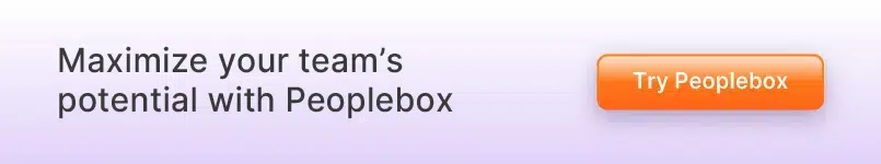 Use peoplebox to set, align and track employee performance goals