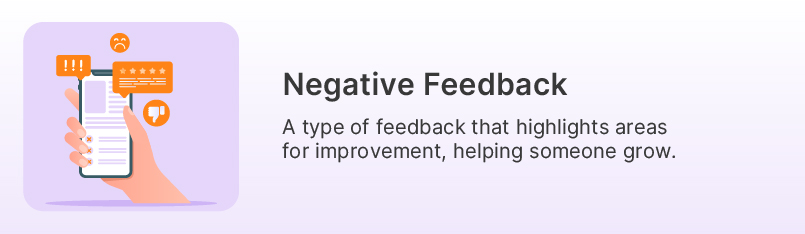 Negative feedback definition