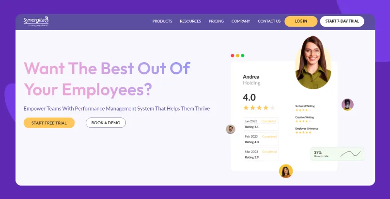 Synergita employee performance management software