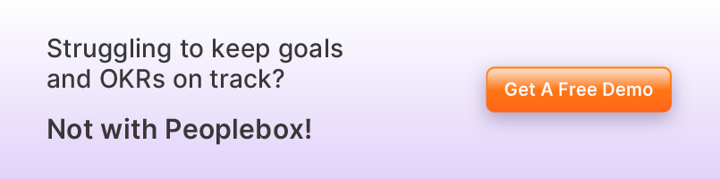 Use Peoplebox to keep track of employee goals