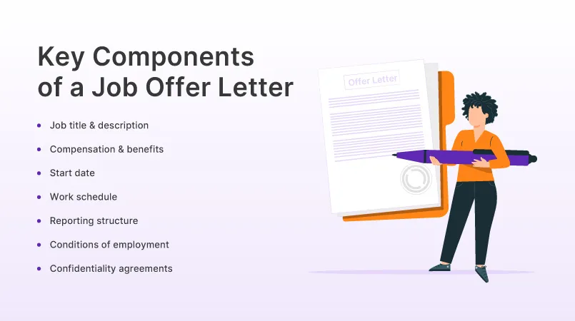 Key Components of a Job Offer Letter