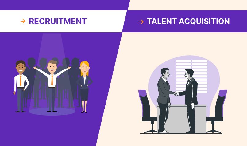 Differences between Recruitment and Talent Acquisition