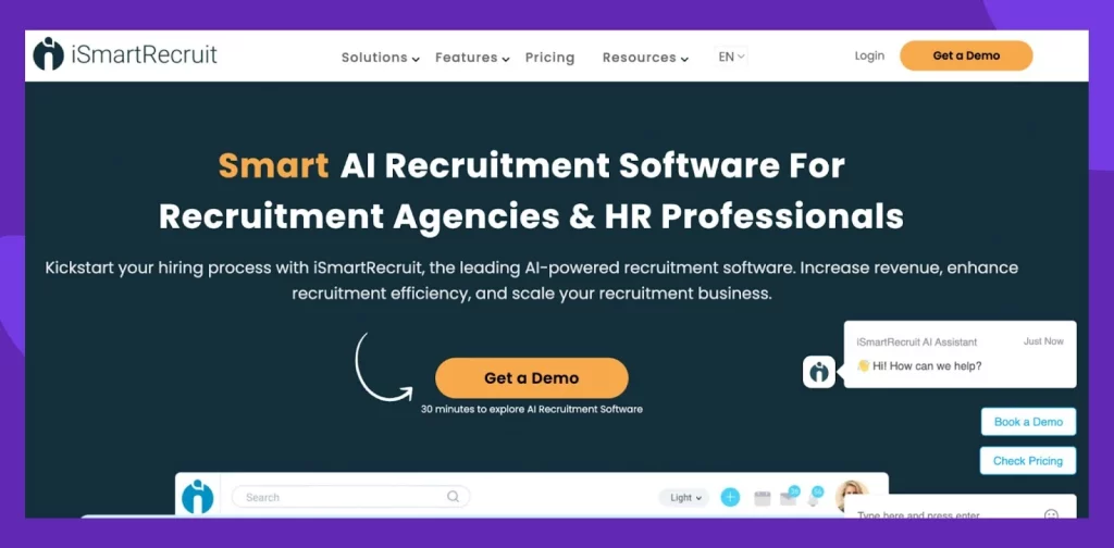 iSmartRecruit simplifies your entire hiring process from sourcing to onboarding