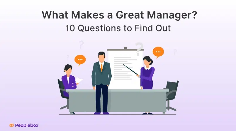 10 questions to find a great manager cover