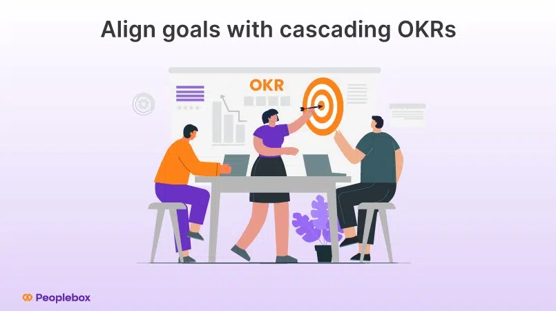 Align goals with cascading OKRs