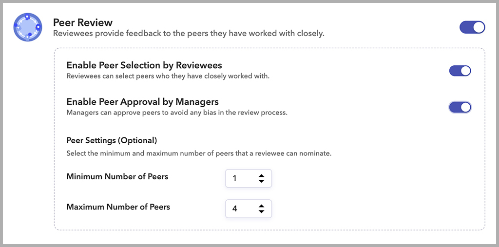 Streamline peer reviews with Peoplebox