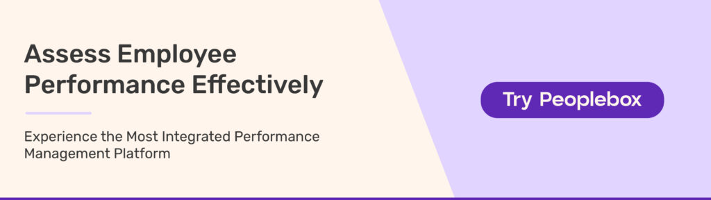 Try Peoplebox for performance reviews