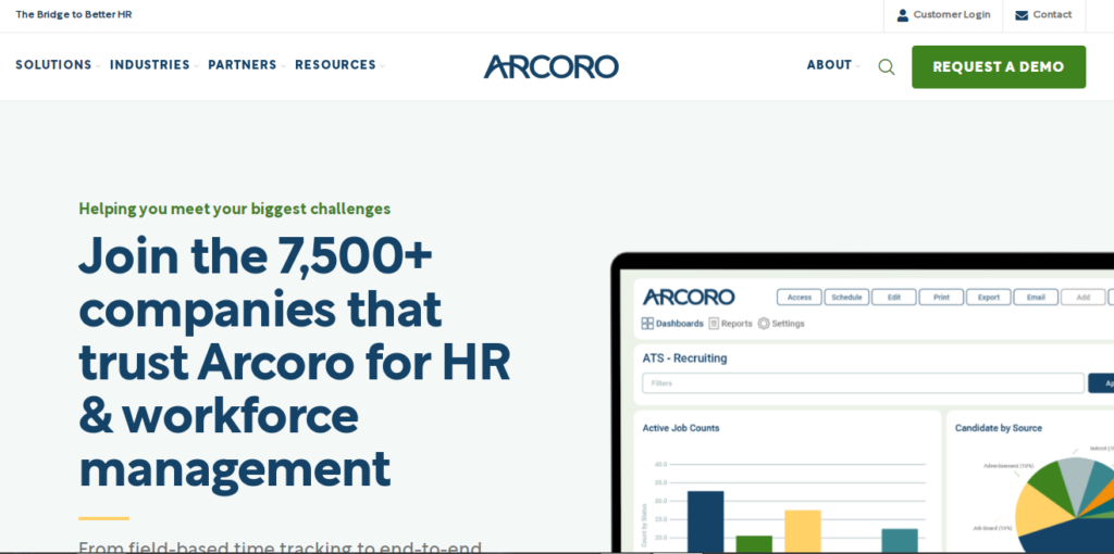 Arcoro recruiting software