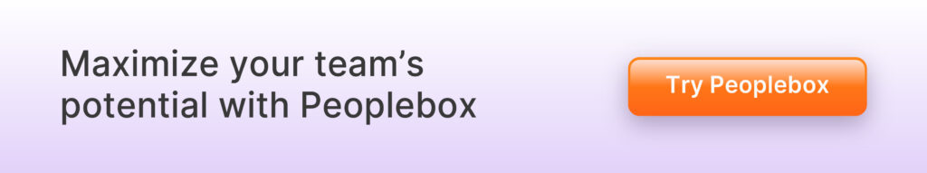 Use Peoplebox for performance management