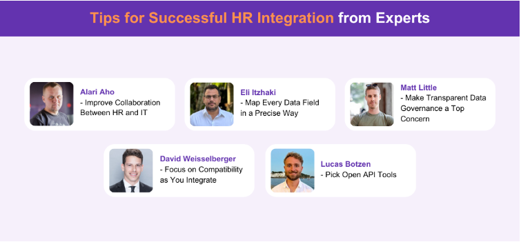 Tips for Successful HR Integration from Experts