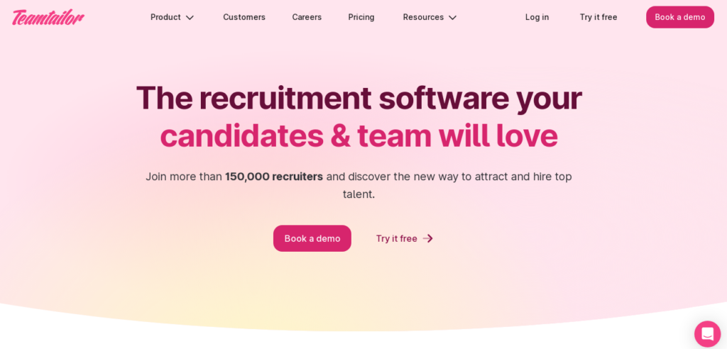 Teamtailor recruiting software