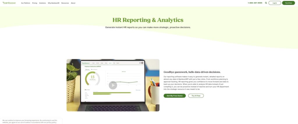 Bamboo HR Recruitment Analytics tool