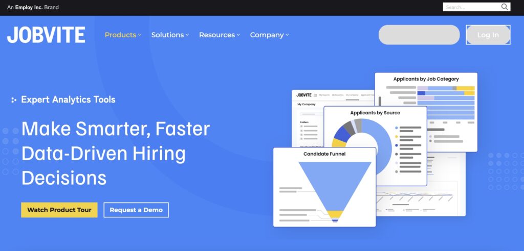 Jobvite Recruitment Analytics tool