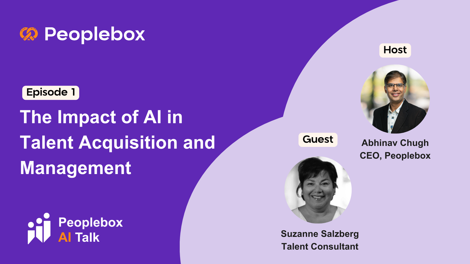 Peoplebox AI talk episode 1 with Suzanne Salzberg