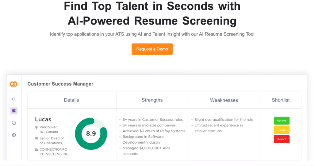 Peoplebox.ai Resume Screening