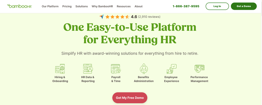 BambooHR – Best for Remote Onboarding