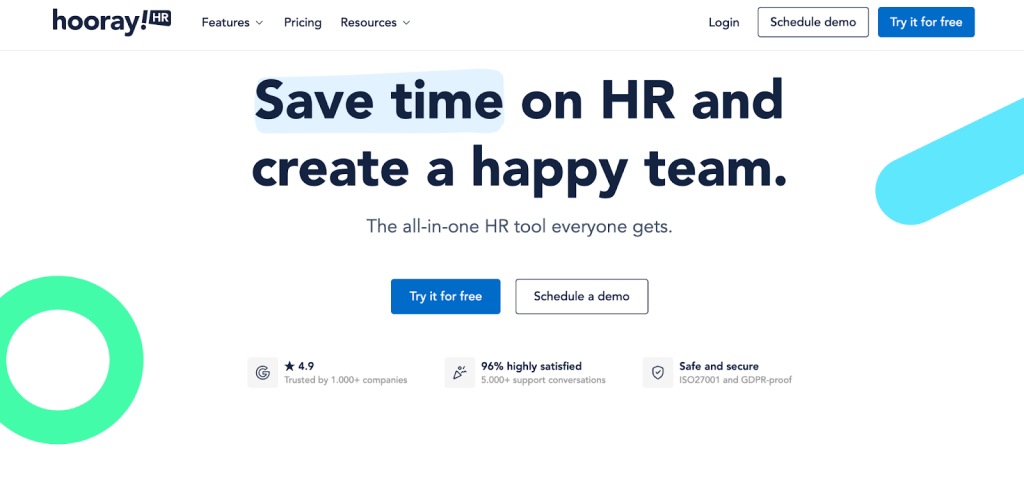 HoorayHR – All in One HR Software for SMEs