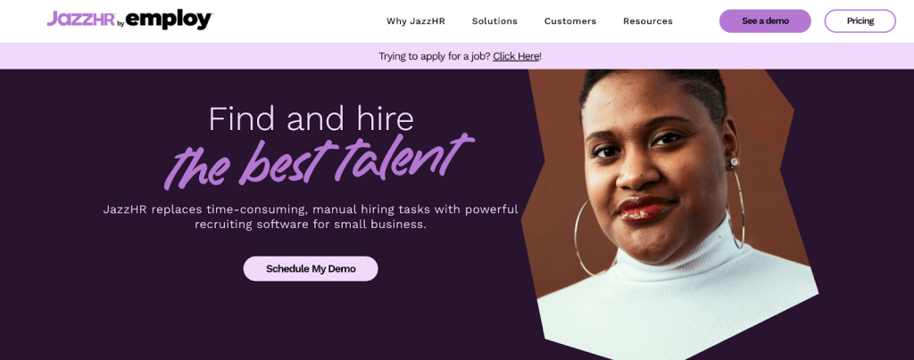 JazzHR – Small Business Hiring Software