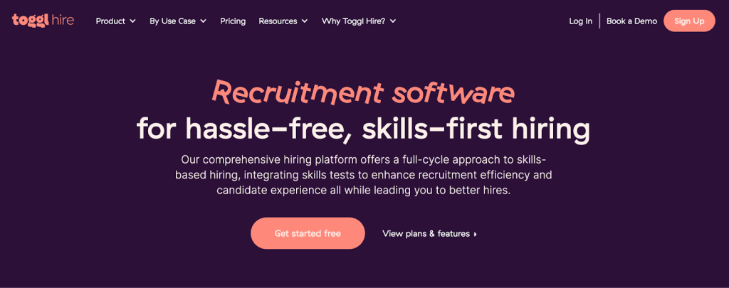 Toggl Hire – Full Cycle Recruitment Software