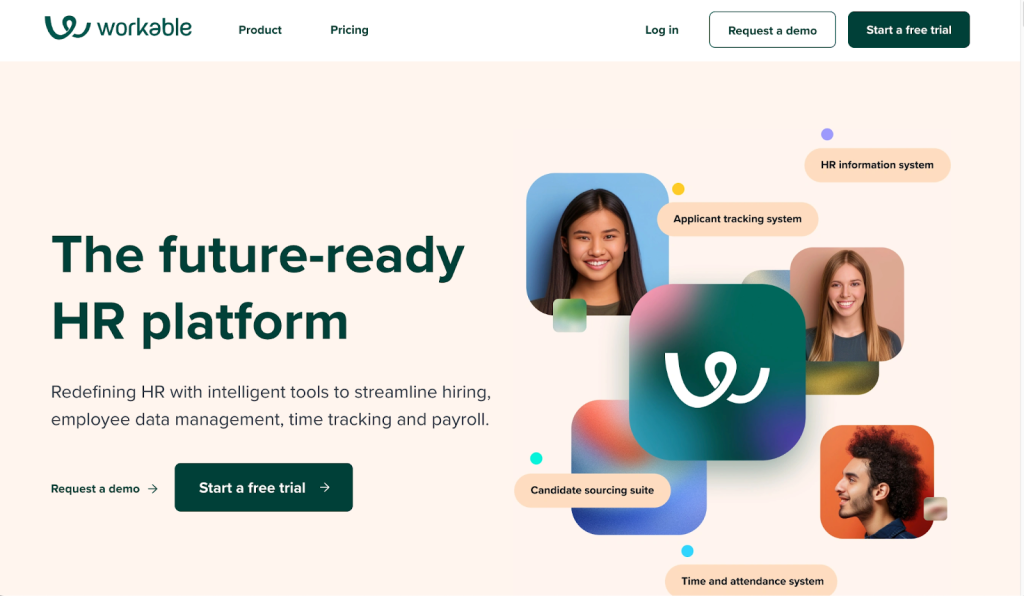 Workable – Best for AI Powered Job Posting ATS