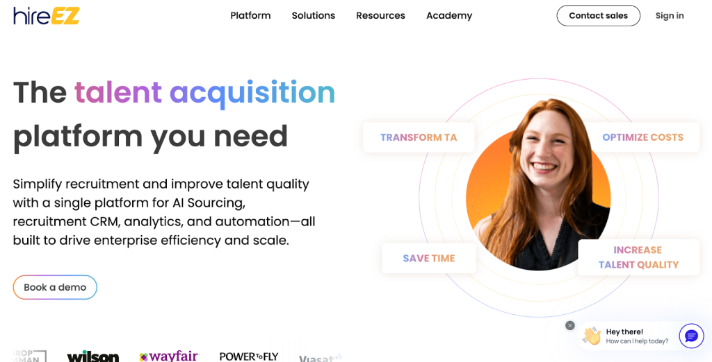 hireEZ – AI Powered Talent Sourcing Platform