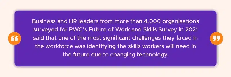 PWC future of work and skills survey