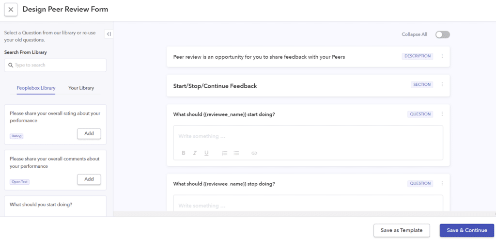Design peer Review Form