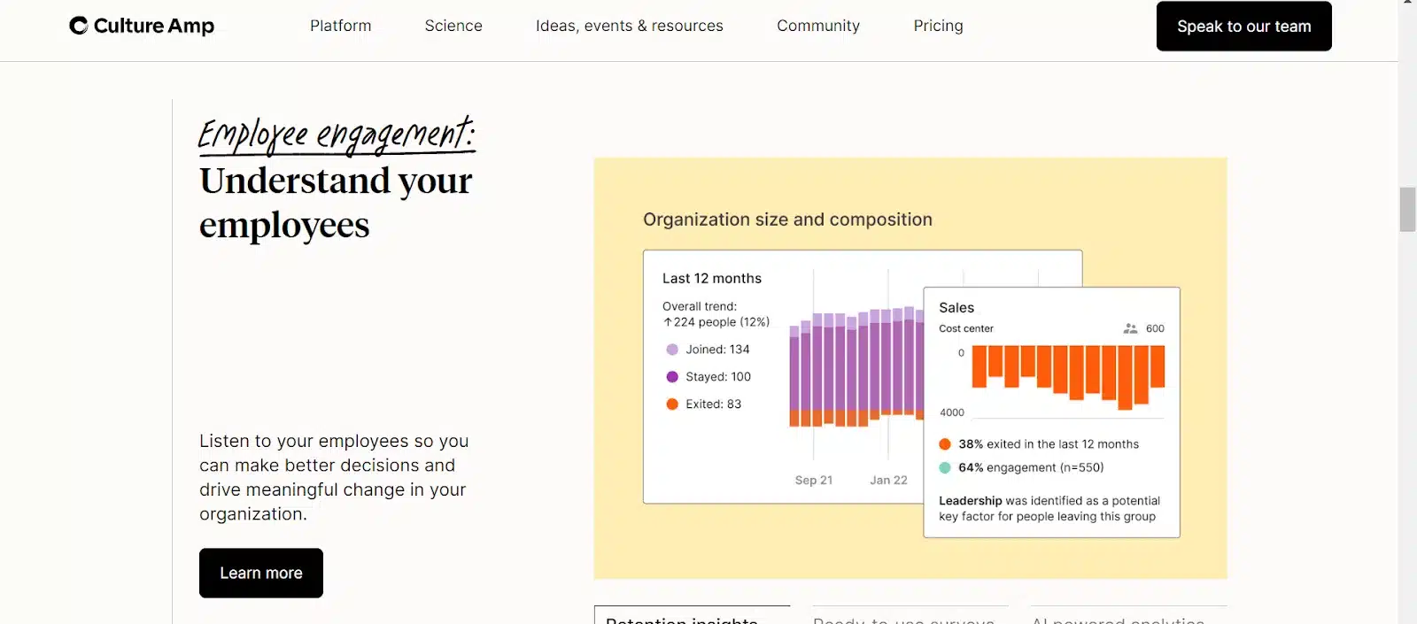 A visual comparison chart of top employee feedback software features and pricing for 2025.